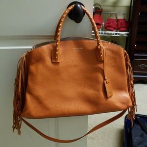 Orange IACUCCI handbag tote